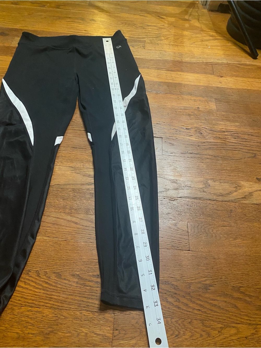 GapFit Blackout Technology gFast Colorblock Leggings Black Women’s Medium M - Picture 6 of 8